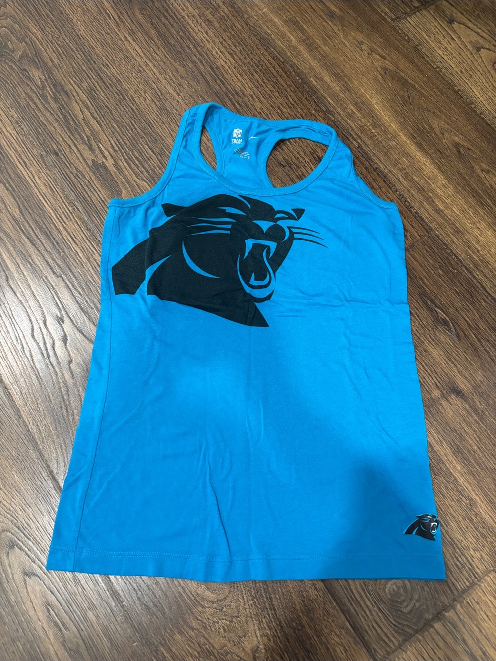 Women's Blue Racerback Tank Top